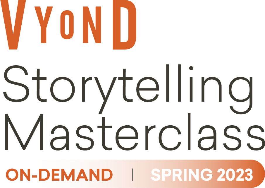 Vyond Spring 2023 Storytelling Masterclass—headline