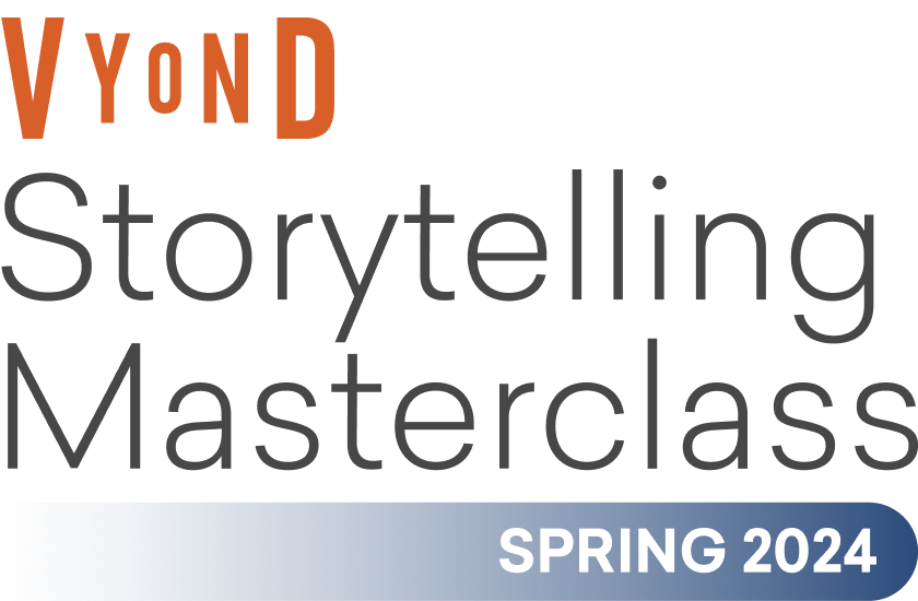 Vyond Spring 2024 Storytelling Masterclass—headline